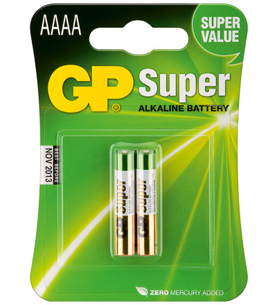 Pilas Alcalinas Gp Super Aaaa  Pack 2  